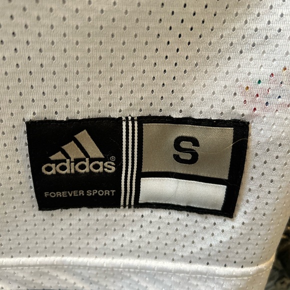 VTG Y2K Adidas White Notre Dame #10 Brady Quinn Football Jersey Youth S - Picture 3 of 17